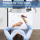 22x17 Large Desk Calendar 2025-2026  From January 2025 To June 2026 With To Do  