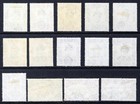 Brunei 1952-58 Sultan Omar Saifuddin Mult Script Ca Issue Sg 100 To Sg 113 Mint