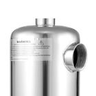 Tube And Shell Heat Exchanger Stainless Steel Same Side 135k 1   1 1 2 fpt New