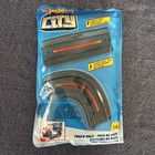 2x Hot Wheels City Car Track Booster Pack Straight Curved New Sealed Accessory
