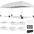 10x20ft Heavy Duty Pop Up Canopy Tent  instant Shelter With Removable Sidewalls