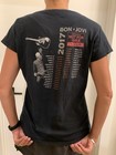 Bon Jovi 2017 This House Is Not For Sale Tour T-shirt Women   s Xl Black V-neck