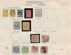 Venezuela  1859  Scott 001 To 125  Rest Of Collection Old Pages Used  Vf  Ebv797