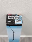 Proline Ms220bk Black Tripod Microphone Boom Stand - New Open Box