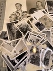 Lot 148 Vintage B w Snapshot Photos People Cars Bikes House Camping 1940s-60s