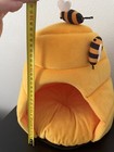 Cute Honeybee Plush Pet House Cave Bed For Kitten Cat Puppy Rabbit Guinea Pig