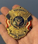 Defunct Obsolete Authentic Usia Us Information Agency Badge Very Rare