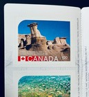 Error Canada 2015 Unesco World Heritage Sites Dinosaur Park Booklet 6 Stamps Mnh