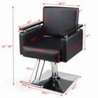Reshable Hydraulic Barber Chair Salon Hair Styling Shampoo Beauty Spa Equipment
