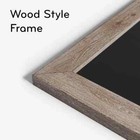 18x24 Magnetic Rustic Chalkboard Dry Erase Board For Office Home Classroom