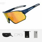 Rockbros Cycling Sunglasses Polarized  photochromatic Uv400 Bike Goggles Glasses