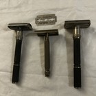 Vintage Gillette Adjustable Black Beauty  Safety Razor  2    Travel Razor