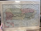 Map Of Puerto Rico  porto Rico  Spanish-american War  Circa 1898   1899 