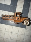 Antique Arcade Cast Iron  Stake Bed Truck