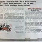 Lionel Model Railroad Catalog 1955 Vintage Train   Accessories Magazine Booklet