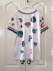 Ultra Game Men   s Nba Official All Teams Mesh Basketball Jersey White Size Large