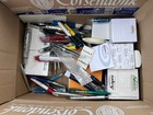 Lot Of Pharmaceutical Drug Rep Promo Pens  Staplers  Clips  Many Other Items