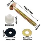 2pcs Universal Toilet Seat Bolt And Screw Set Heavy Duty Toilet Sea   
