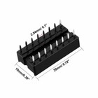 10-20 Pcs 16 Pin Dip Ic Sockets Adaptor Solder Type Socket Dual Wipe Choose Qty 