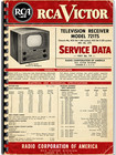 Vintage Rca Victor 721ts Television Receiver Tv Service Manual 1947 25 Pages