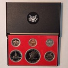 1776-1976 S Us Mint 6 Coin Bicentennial Proof Set Type 2 Ike Dollar Ogp Z-76aa