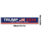 10x1 6ft Donald Trump 2024 Flag Take America Back Large Banner Outdoor Yard Sign