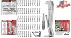 50-pack Hidden Gutter Hangers 5 Inch K Style - Gutter Brackets And Screws  He   