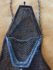 Antique Sterling Silver Art Deco Nouveau Mesh Purse
