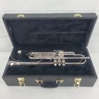 1960 s Getzen Eterna Doc Severinsen Plated Silver Trumpet W  Case  ec3029046 