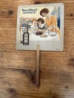 Antique 2 Advertising Fan Mccormick Spice Co Baltimore Bee Brand Extracts spices