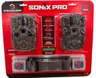 Stealth Cam Sonix Pro Cellular Trail Camera 2 Pack  80ft Range  720p  Gps