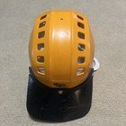Vintage 70   s Cooper Skate Boarder Helmet Yellow W Visor Skb 300 Med 7 -7 3 8  Nc