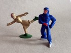 Vintage 14 Metal Barclay Winter Figures