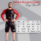 Roar Men   s Sports Mma Rash Guard Athletic Fitness Full Sleeve Compression Shirt