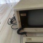 Vintage Compaq Plus Portable Computer Powers Up Parts Repair Please Read