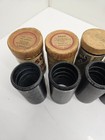 Edison Cylinder Phonograph Record Lot 6 Black Wax Antique Collectible