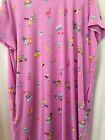 New Joyspun Women Summer Beach Nightshirt Nightgown Lilac L-xl 2x-3x