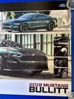2019 Ford Mustang Bullitt Double-sided Promo Poster Dark Highland Green Oem