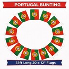 Portugal Flag Bunting 10m 20 Xl 12 x9  Bandeira De Portugal         