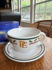 Hallmark The Polar Express Blue And Gold Hot Chocolate Mug And Saucer Set Nib