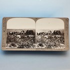 Ww1 Military Stereoview C1916 Flanders Belgium Gunners Dig In Howitzer Position