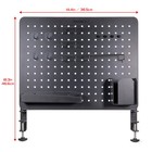 Enhance Metal Pegboard Desk Organizer  18 X 14 In  Desk Peg Board  14 Pcs 