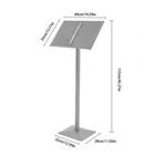 Ring Flexible Binder Stand Catalogue Browser Floor Stand W document Bags Usa