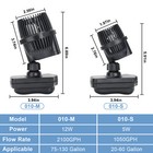 Hygger Aquarium Fish Tank Wave Maker Marine Reef Powerhead Water Pump