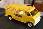 Vintage Gay Toys Plastic School Bus Van Used Wear Tear Model 700