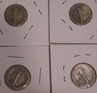 Mercury Dime 45 Coin Lot   Various Dates mints 1923     1945   Circ   90  Silver 