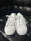 Adidas Superstar Big Kids  Shoes White Ef5399 5 5y Preowned  333t 