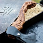 Custom Handmade Carbon Steel Viking Style Mermaid Handle Sculpture Axe