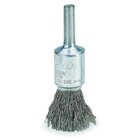 Weiler 96099 Crimped Wire End Wire Brush  Steel  1 2 