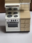 Vintage Lundby Dollhouse Miniature Kitchen Stove 